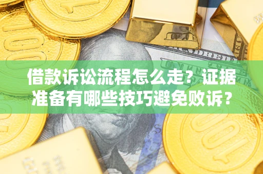 济南借款诉讼流程怎么走？证据准备有哪些技巧避免败诉？
