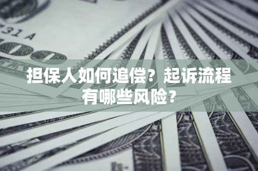 济南担保人如何追偿？起诉流程有哪些风险？