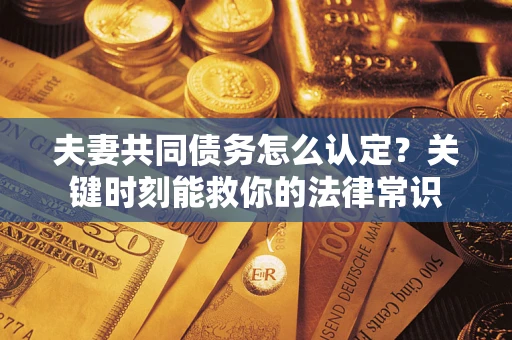 济南夫妻共同债务怎么认定？关键时刻能救你的法律常识