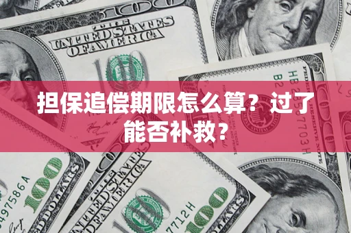 济南担保追偿期限怎么算？过了能否补救？